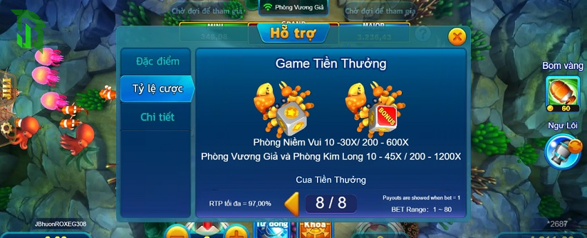 Đánh giá ưu điểm Bom Đánh Cá Jbo