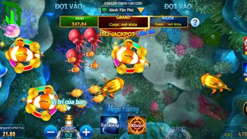 Cach tinh diem trong game ban ca Mega tai JBO