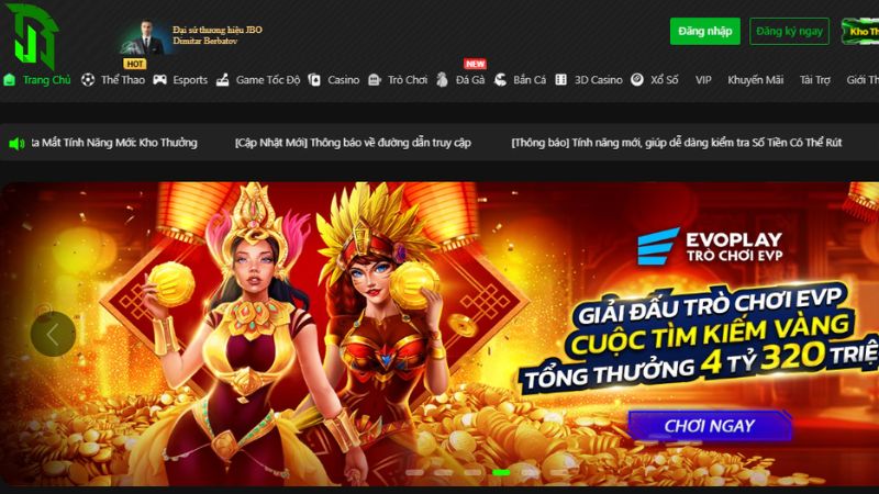 Nha cai JBO uy tin va dang cap 5 sao