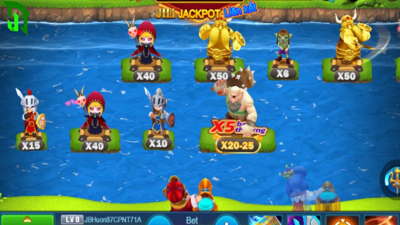 Sảnh Cược trong game Huyền Thoại Bom JBO Sanh Cuoc trong game Huyen Thoai Bom JBO