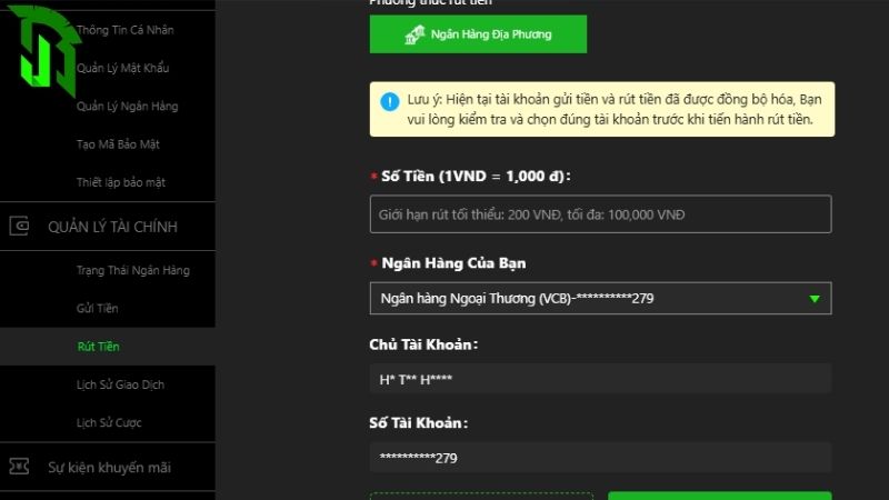 Tổng quan cách rút tiền tại nhà cái JBO Tong quan cach rut tien tai nha cai JBO